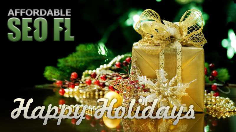 SEO Tampa wishes happy and safe holidays