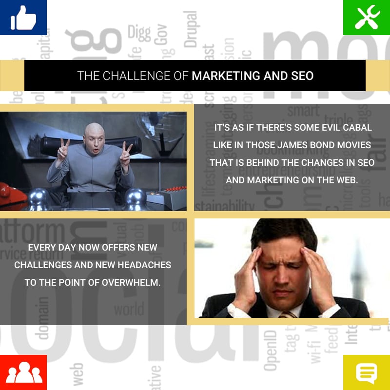 The Challenge Of Marketing And SEO
